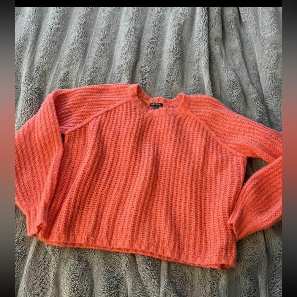Wild Fable sweater. Size small. Bright coral color!